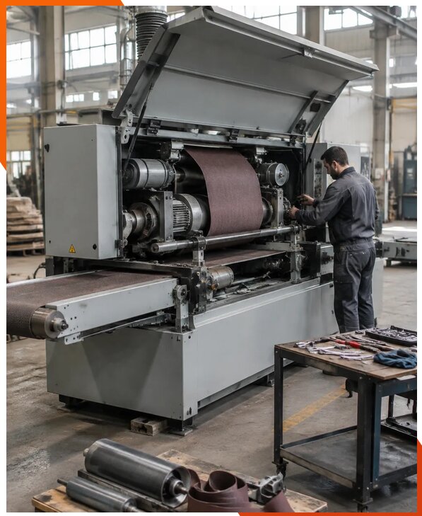 Ремонт широколенточных шлифовальных станков в Нефтекамске