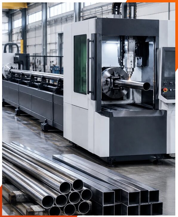 Поставка лазерных станков для труб в Нефтекамске от 6674200 р. | ЮнионикРу